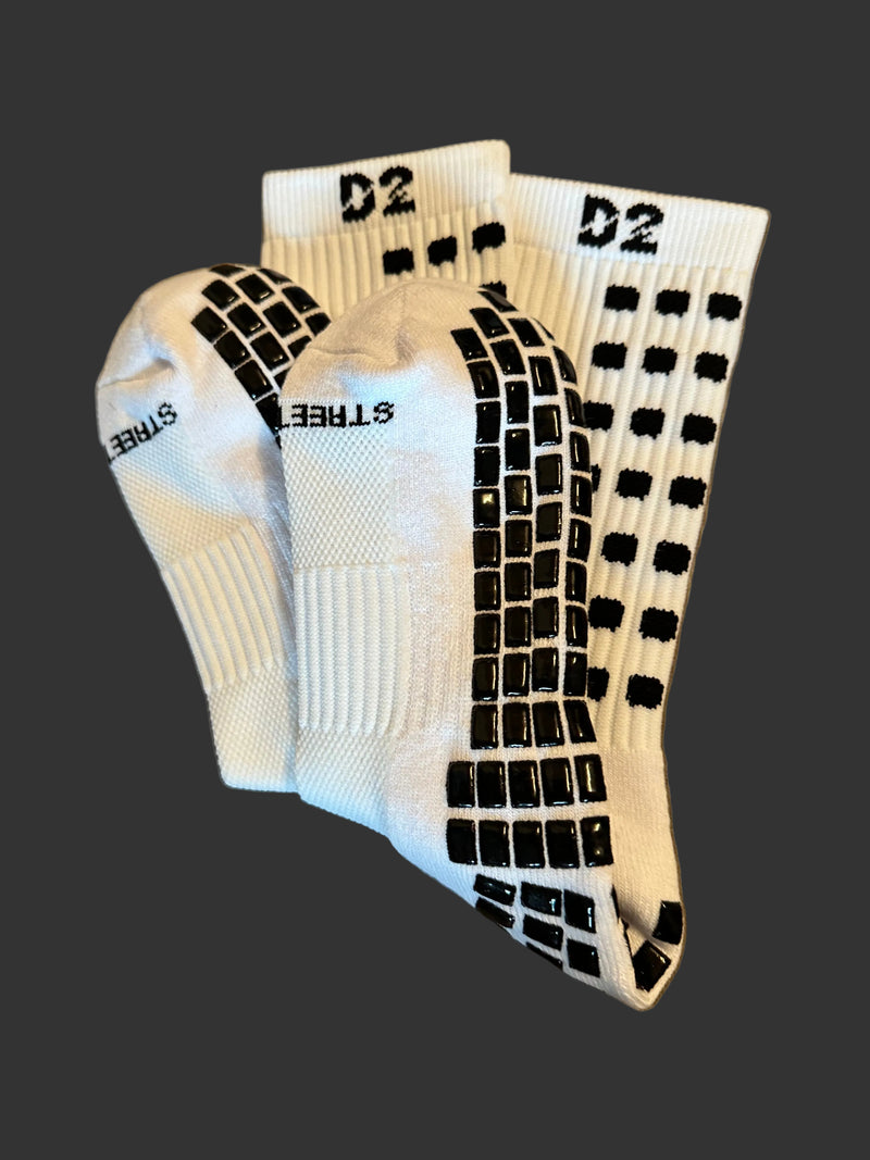 Load image into Gallery viewer, D2 Grip Socks Crew Length
