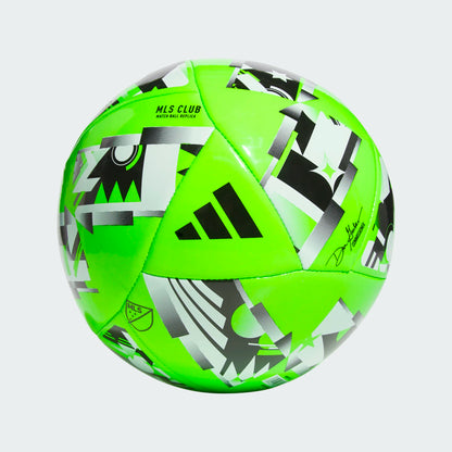 adidas MLS Club Soccer Ball Neon Green