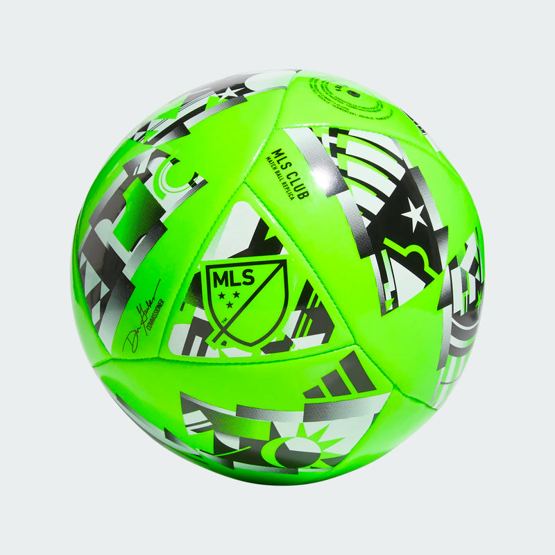 Load image into Gallery viewer, adidas MLS Club Soccer Ball Neon Green
