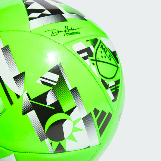 adidas MLS Club Soccer Ball Neon Green
