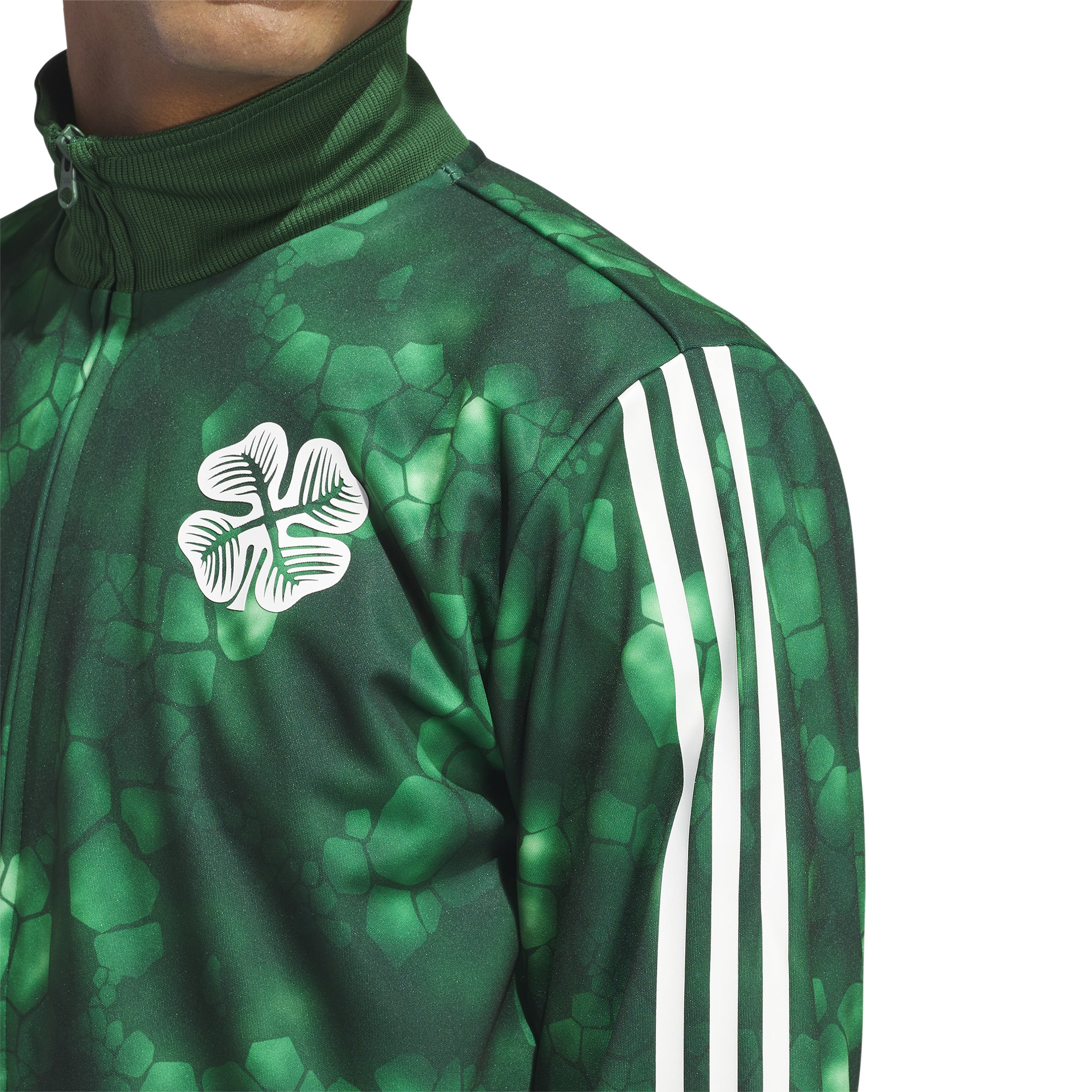Celtic FC Official Gift Mens 1988 Centenary Retro Track Jacket Green Large  : Amazon.co.uk: Fashion