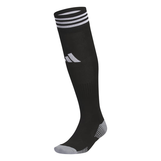 adidas Copa Zone Sock Black with White Stripes