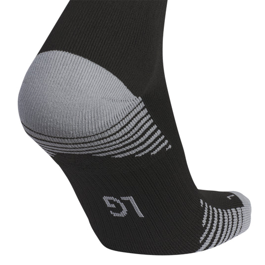 adidas Copa Zone 5 Sock Black with White Stripes