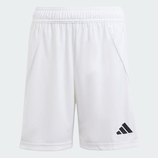 Youth Tiro 24 Soccer Shorts White