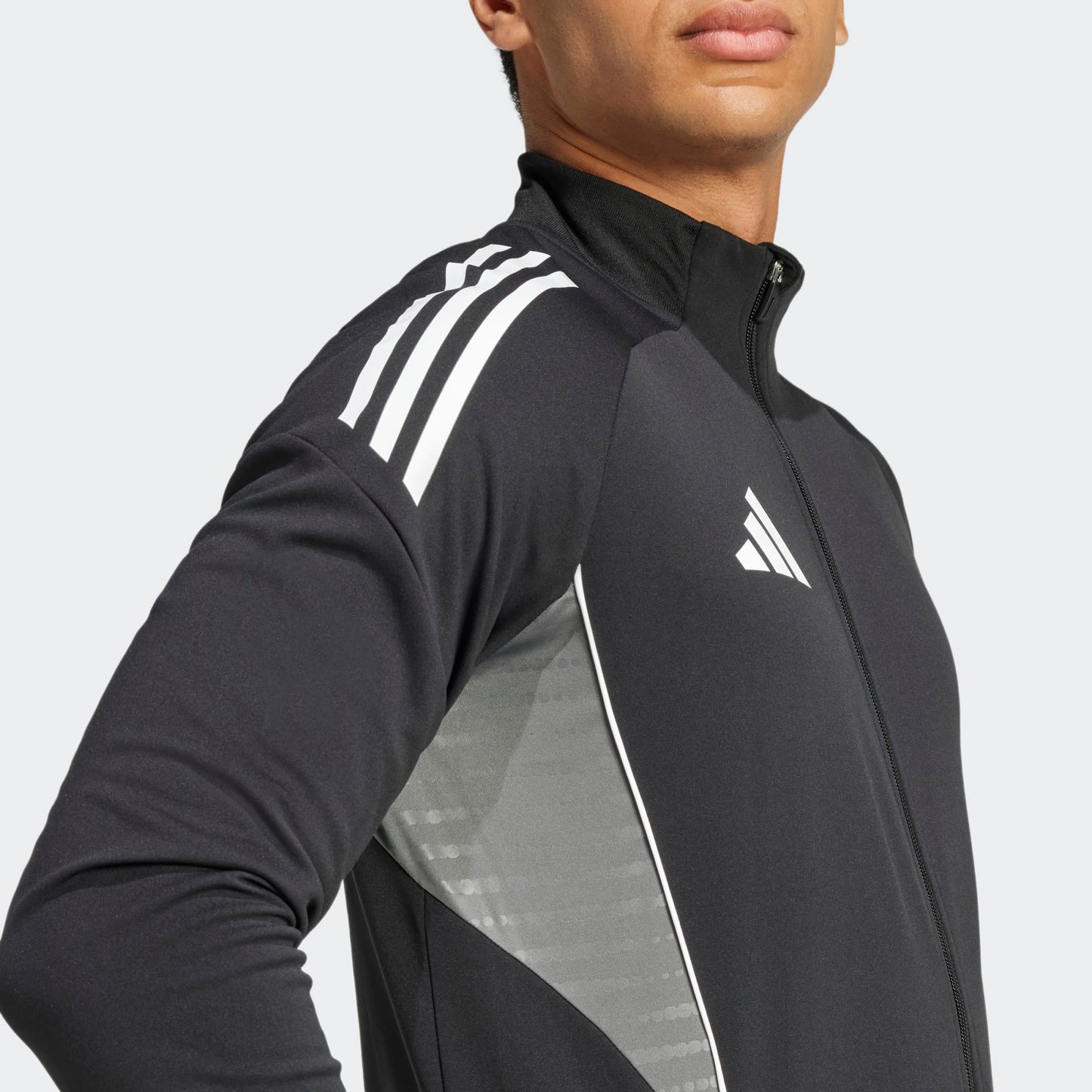 adidas Men's Tiro 25 Black Competition Full Zip Jacket