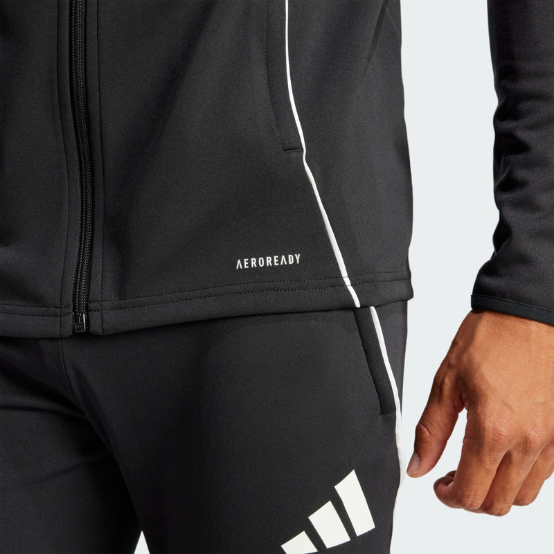 Load image into Gallery viewer, adidas Men's Tiro 25 Black Competition Full Zip Jacket
