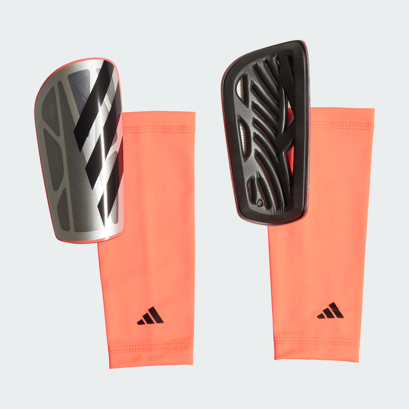 Load image into Gallery viewer, adidas Tiro Shinguard League Silver Black
