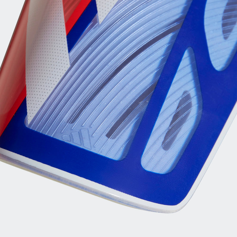 Load image into Gallery viewer, adidas Tiro Shinguard League Red Blue
