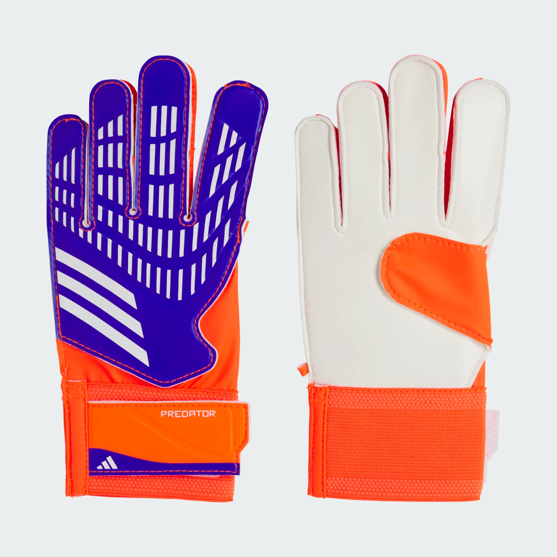adidas Predator GL Junior Training Goalkeeper Gloves Blue Red Strictly Soccer Shoppe