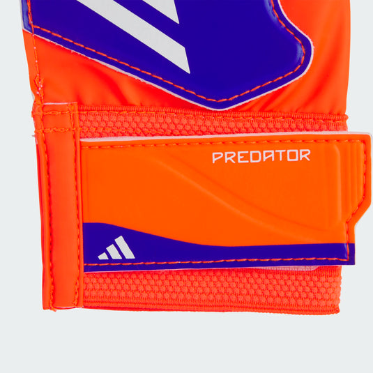 adidas Predator GL Junior Training Goalkeeper Gloves Blue Red
