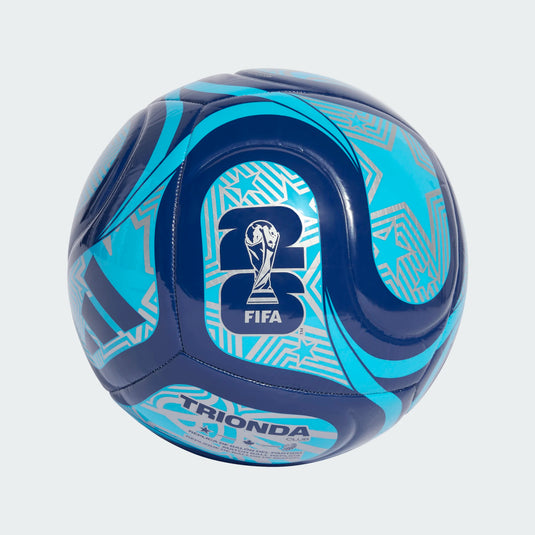adidas Trionda World Cup 2026 Soccer Ball Blue Silver