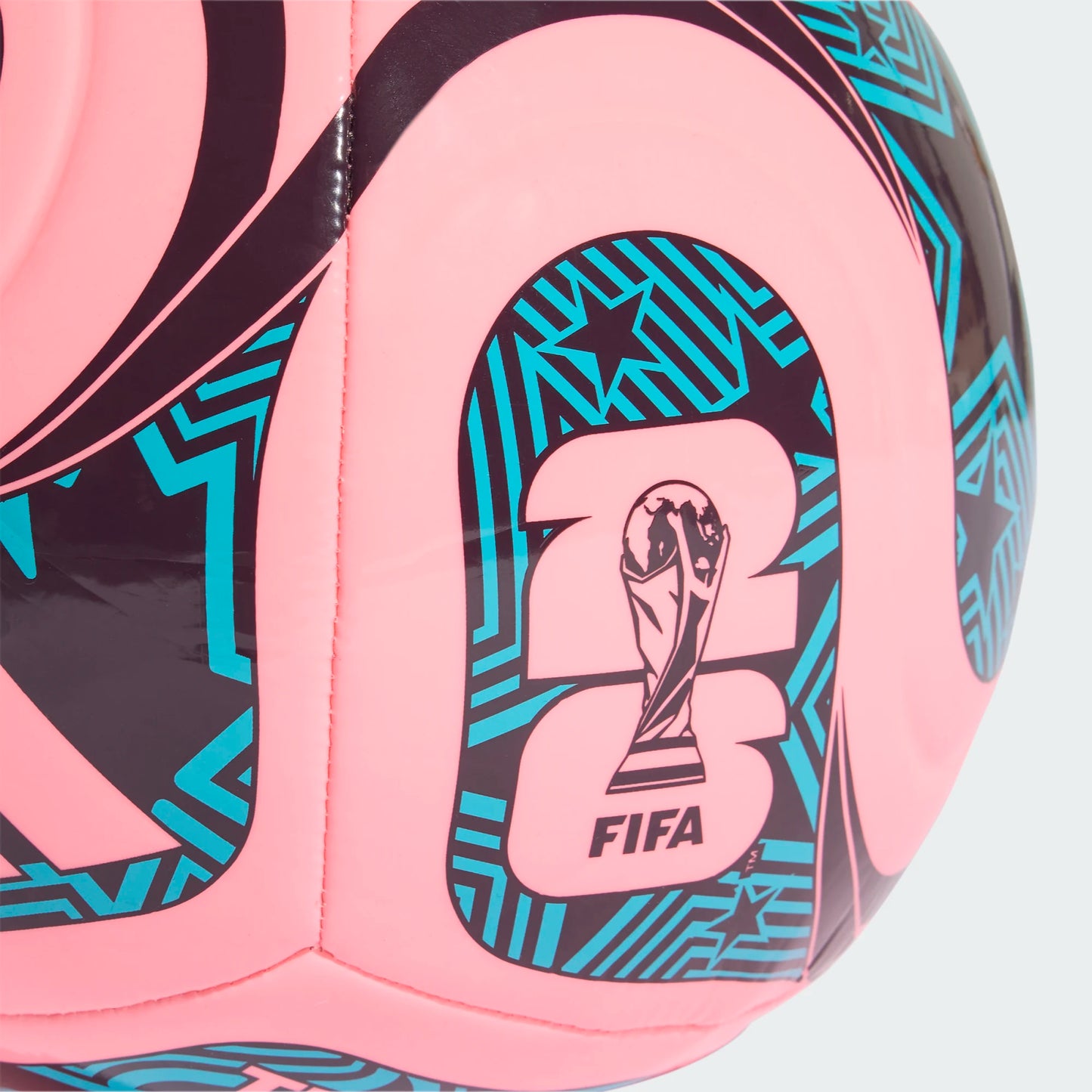 adidas Trionda World Cup 2026 Soccer Ball Pink Blue