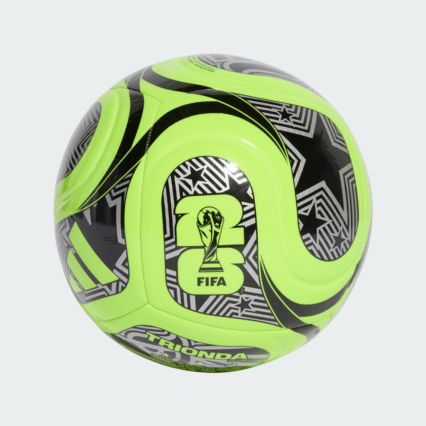 adidas Trionda World Cup 2026 Soccer Ball Green Silver