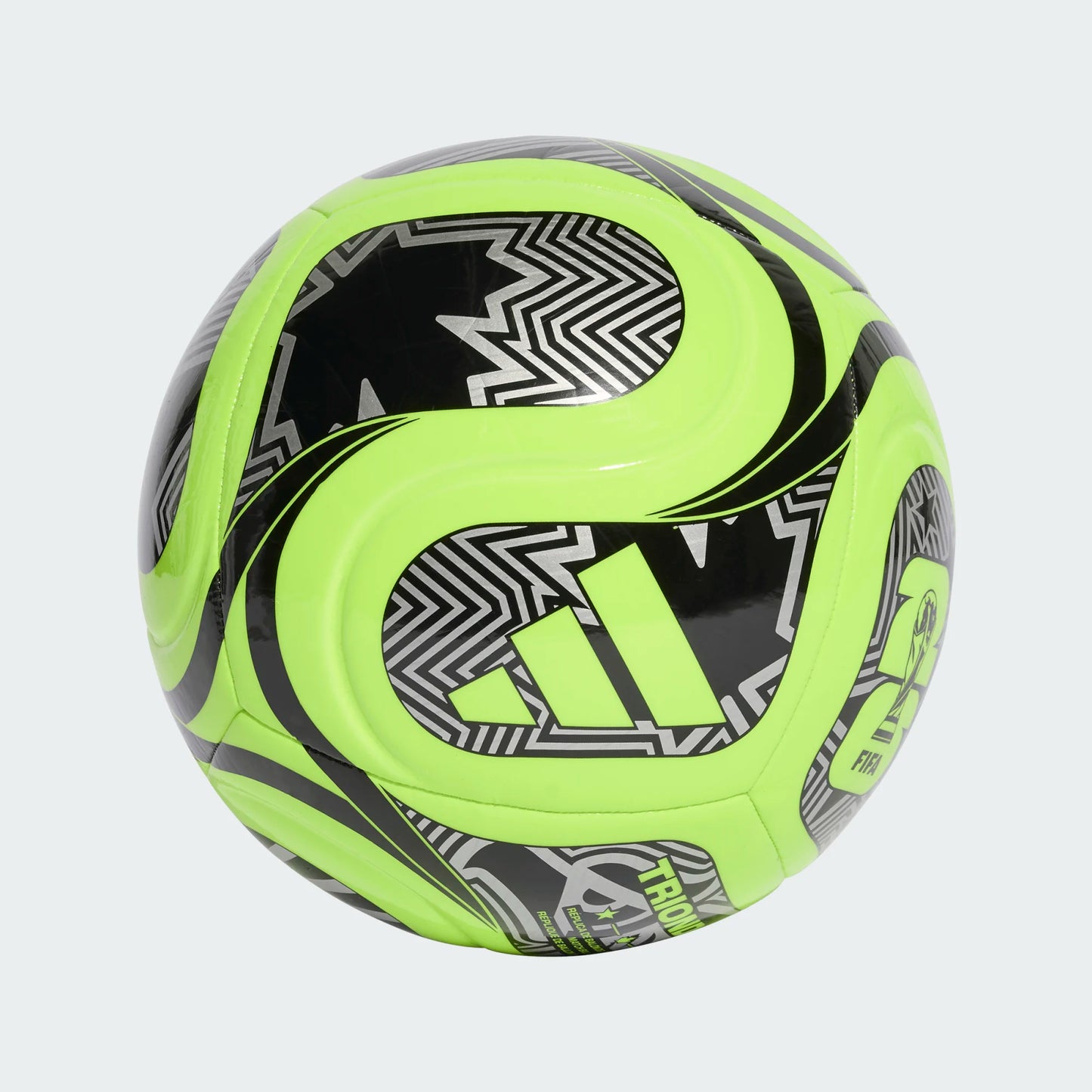 adidas Trionda World Cup 2026 Soccer Ball Green Silver