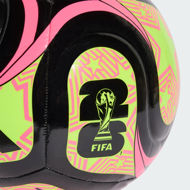 Load image into Gallery viewer, adidas Trionda Club World Cup 2026 Club Soccer Ball Black Pink
