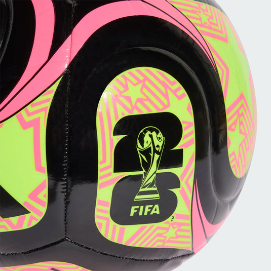 adidas Trionda Club World Cup 2026 Club Soccer Ball Black Pink