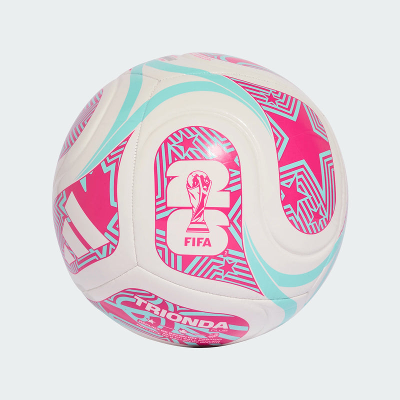 Load image into Gallery viewer, adidas Trionda World Cup 2026 Soccer Ball White Pink
