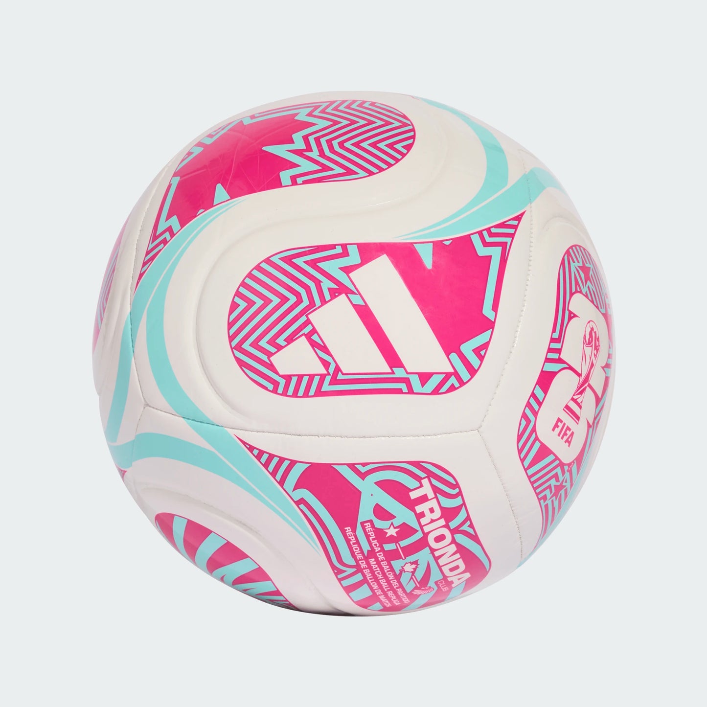 adidas Trionda World Cup 2026 Soccer Ball White Pink