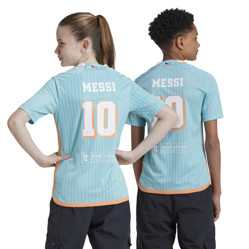 Load image into Gallery viewer, adidas Youth Messi #10 Inter Miami FC 3rd Jersey 2024/25
