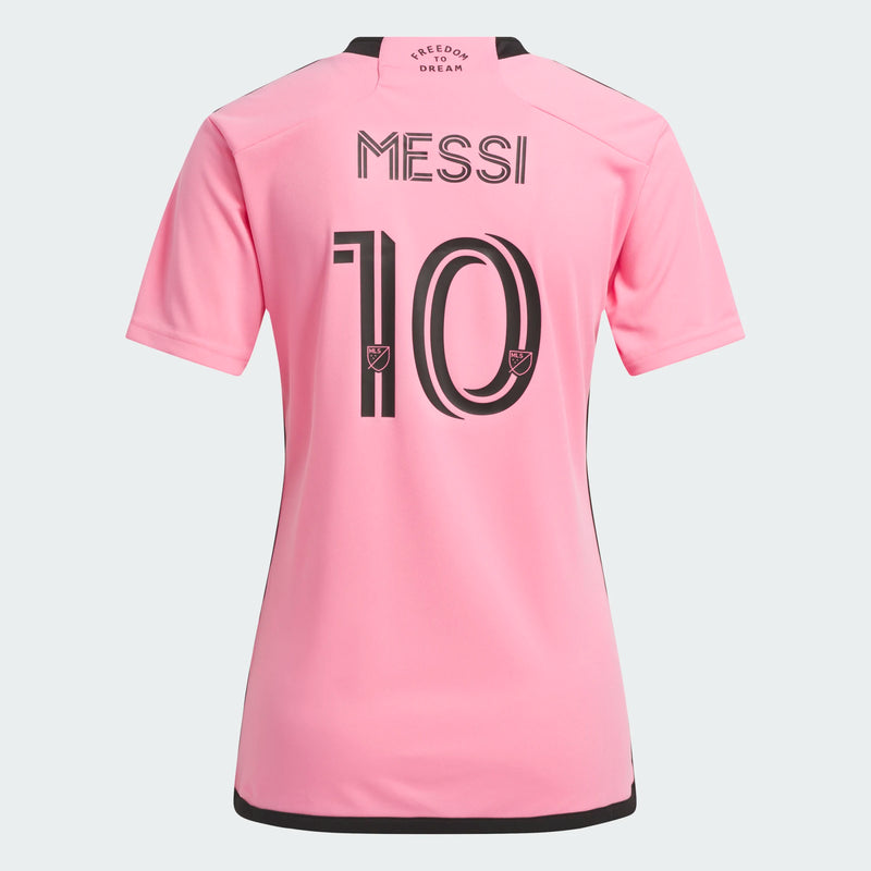Load image into Gallery viewer, adidas Women's Inter Miami CF 2024 Home Jersey Pink Messi #10
