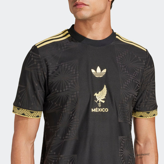 adidas Men's Authentic Mexico Gold Jersey 25/26