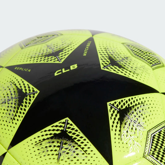 adidas 2025 UCL Club Soccer Ball Yellow Black