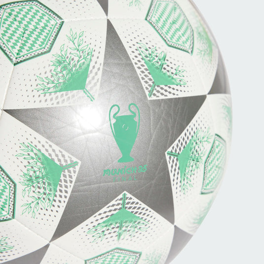 adidas 2025 UCL Club Soccer Ball Silver Green
