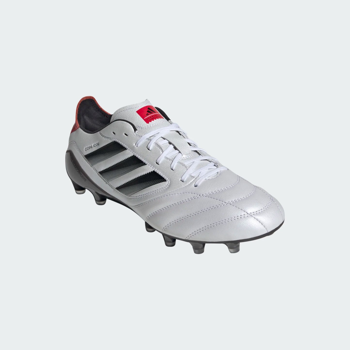 adidas Cops Icon II FG/AG Leather Soccer Cleats White Black