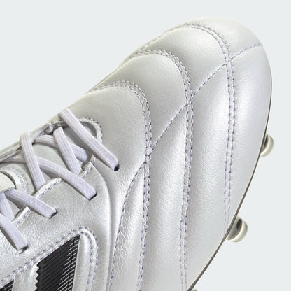 adidas Cops Icon II FG/AG Leather Soccer Cleats White Black