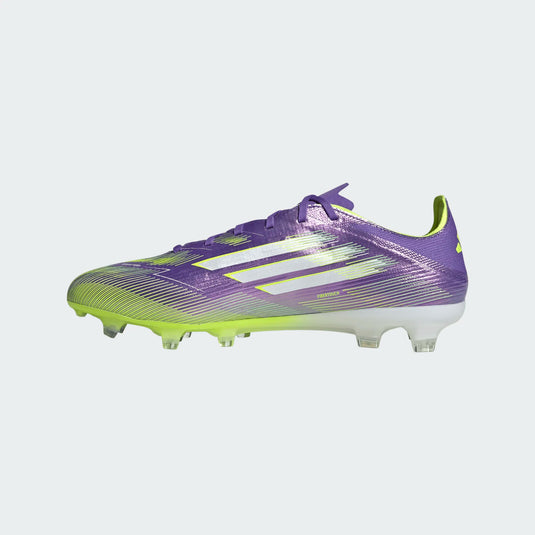 adidas F50 Pro FG Soccer Cleat purple green
