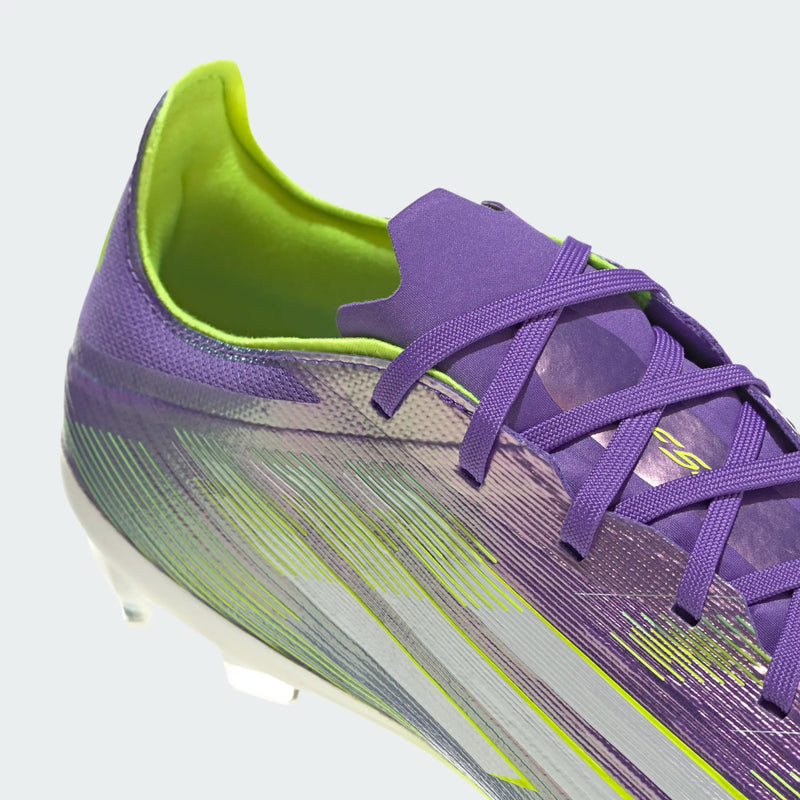 Load image into Gallery viewer, adidas F50 Pro FG Soccer Cleat purple green
