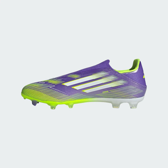 adidas F50 League Laceless FG/MG purple green