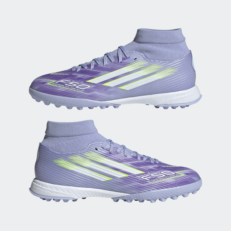 Load image into Gallery viewer, adidas F50 Sparkfusion League TF Soccer Shoes Purple
