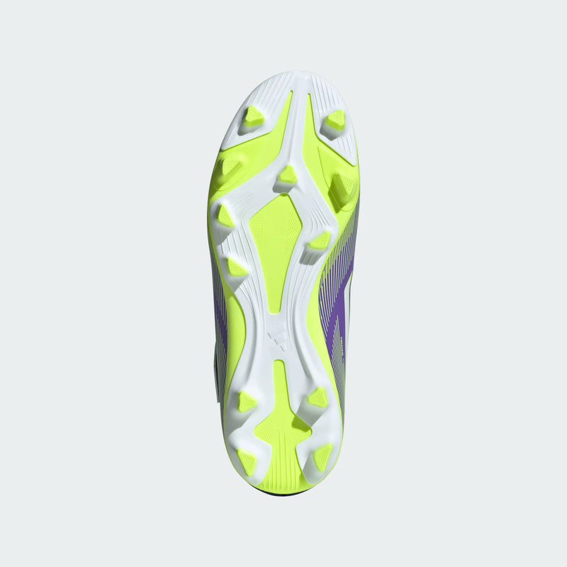 Load image into Gallery viewer, adidas Youth club F50 Velcro FG/MG purple green
