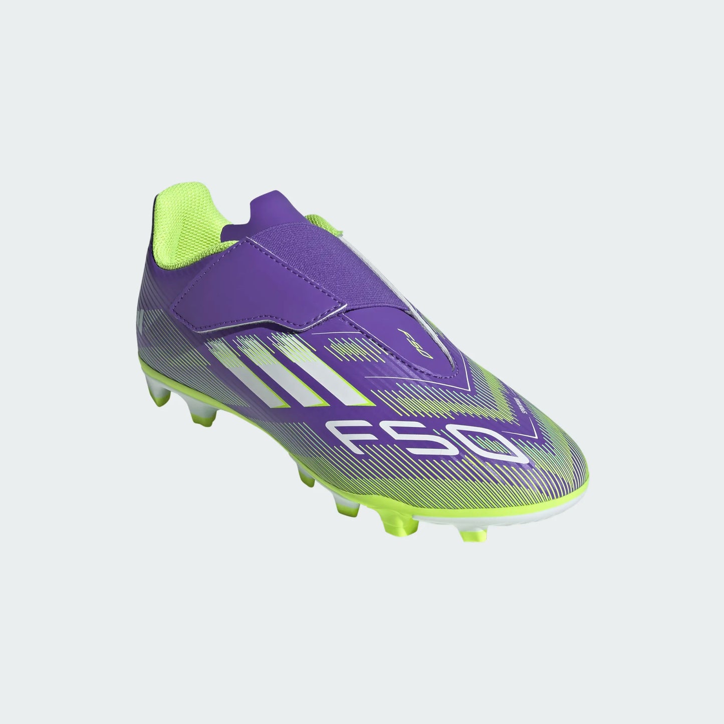 adidas Youth club F50 Velcro FG/MG purple green