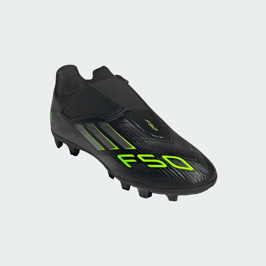 adidas Junior Youth Club F50 Velcro FG/MG black green