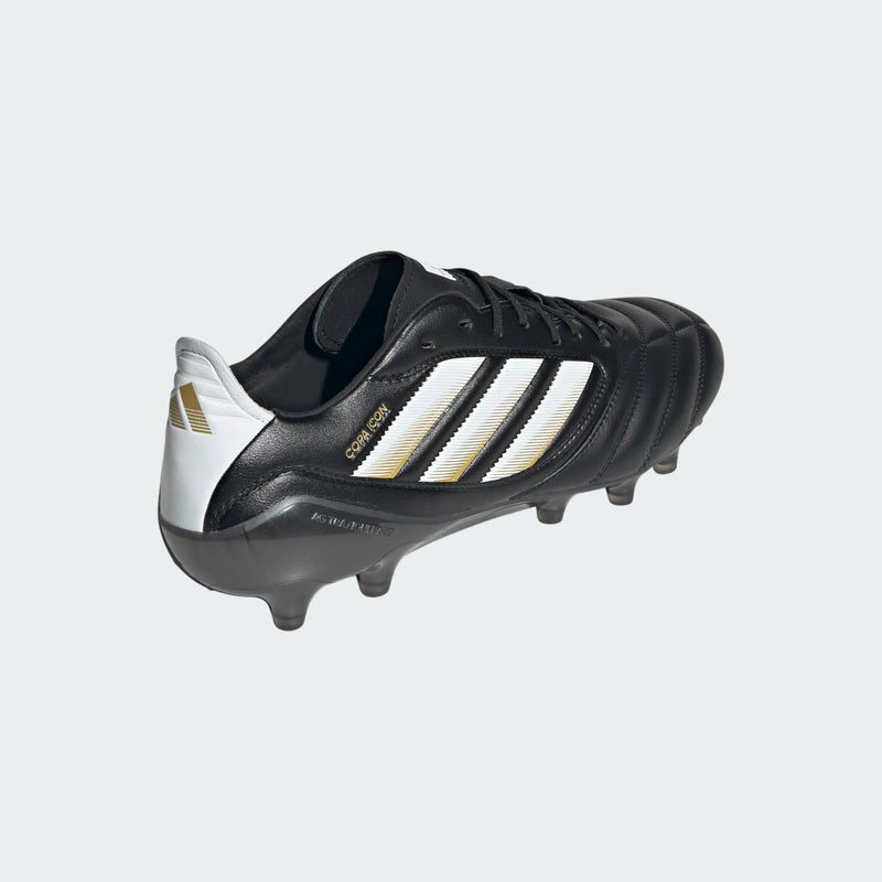 Load image into Gallery viewer, adidas Copa Icon II FG/AG Leather Soccer Cleats Black Gold

