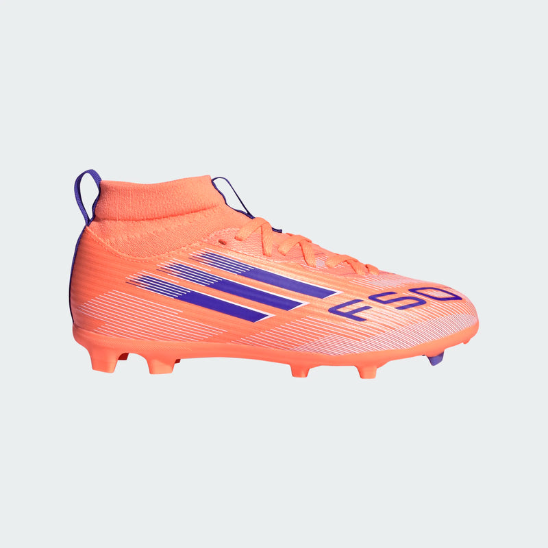 Load image into Gallery viewer, Youth F50 League FG/MG Mid Orange Blue
