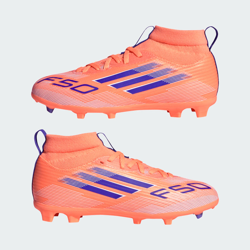 Load image into Gallery viewer, Youth F50 League FG/MG Mid Orange Blue
