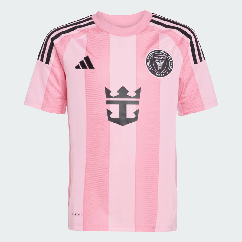 Load image into Gallery viewer, adidas Youth Messi #10 Inter Miami FC Home Pink Jersey 2025/26
