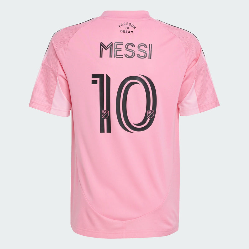 Load image into Gallery viewer, adidas Youth Messi #10 Inter Miami FC Home Pink Jersey 2025/26
