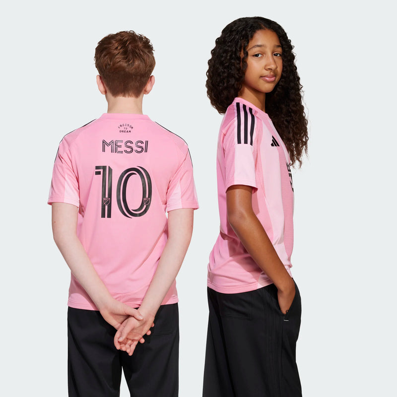Load image into Gallery viewer, adidas Youth Messi #10 Inter Miami FC Home Pink Jersey 2025/26
