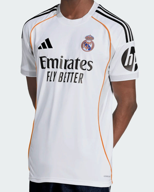 adidas Men's Real Madrid Home Jersey 2025/26