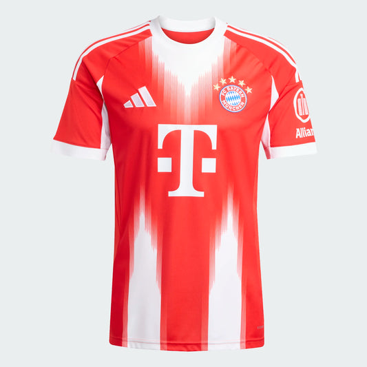 adidas Men's FC Bayern Munchen 2025/26 Home Jersey