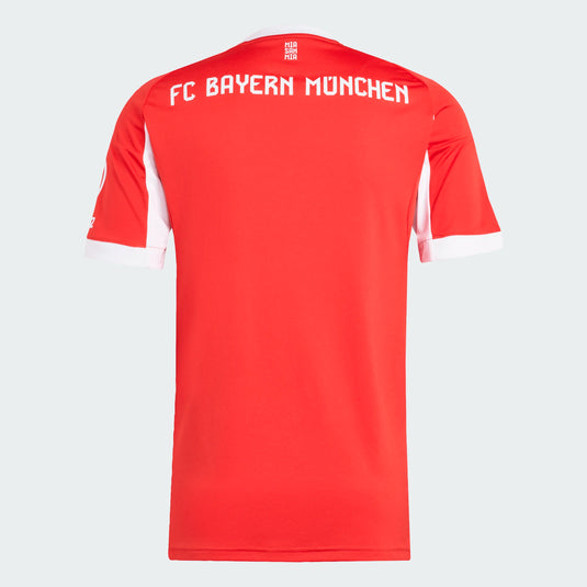 adidas Men's FC Bayern Munchen 2025/26 Home Jersey