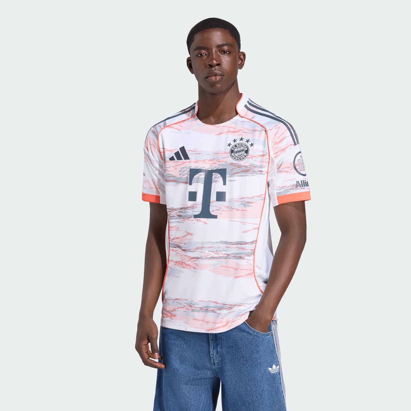 adidas Men's FC Bayern Munchen 2025/26 Away Jersey