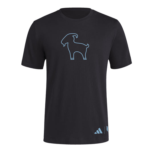 adidas Messi GOAT T-shirt Mens Black