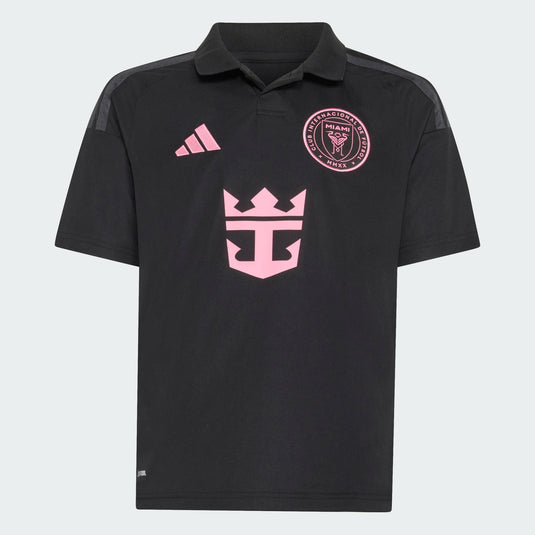 adidas Youth Inter Miami CF Black Away 2026/27 Messi #10 Jersey
