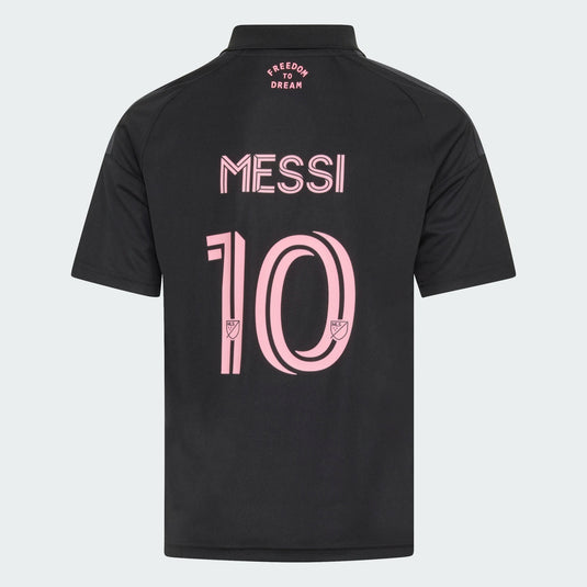 adidas Youth Inter Miami CF Black Away 2026/27 Messi