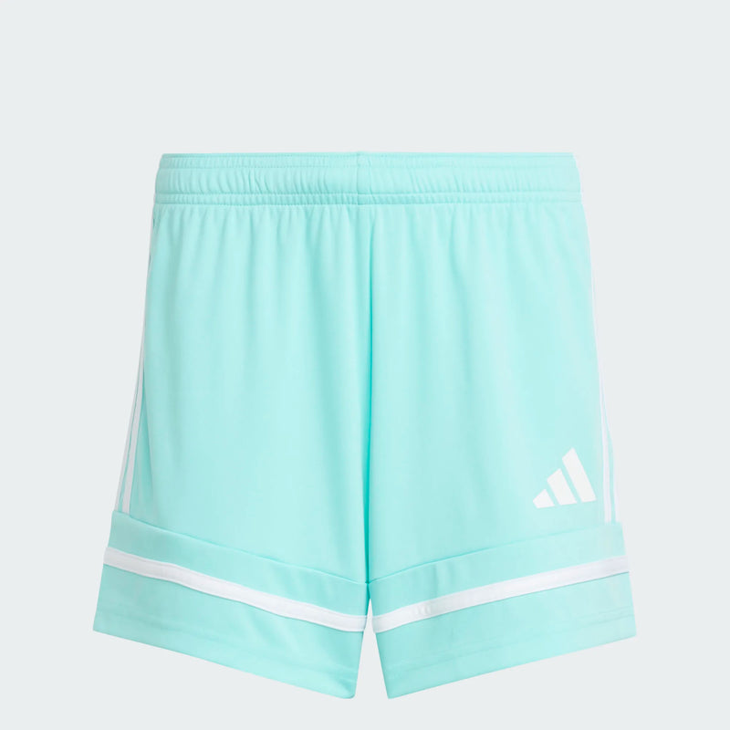 Load image into Gallery viewer, adidas Squadra 25 Youth Girls Soccer Shorts Turquoise Blue
